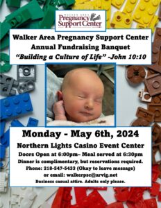 Walker Area Pregnancy Center Banquet @ Northern Lights Event Center