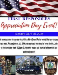 Chick Fil A First Responders Event @ Chick Fil A