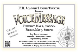 "Voice Message" dinner theater @ FHL Academy