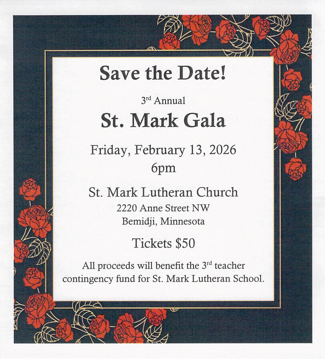 St. Mark Gala @ St. Mark Lutheran Church